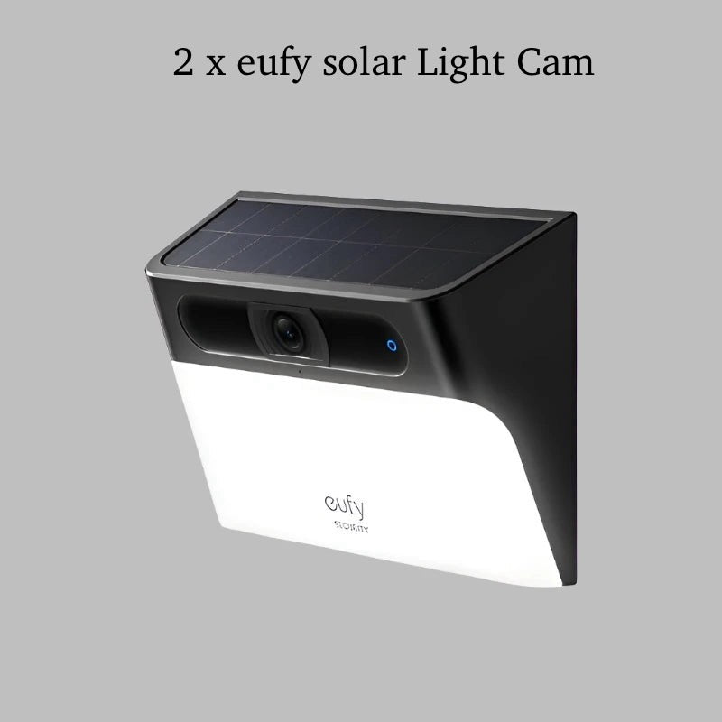 eufy Security Solar Wall Light Cam S120 Solar Security Camera Wireless Outdoor Camera 2K Camera - Supersell