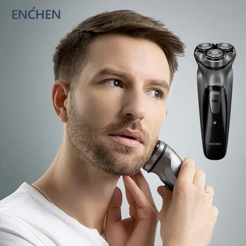 Electrical Rotary Shaver for Men 3D Floating Blades - Supersell