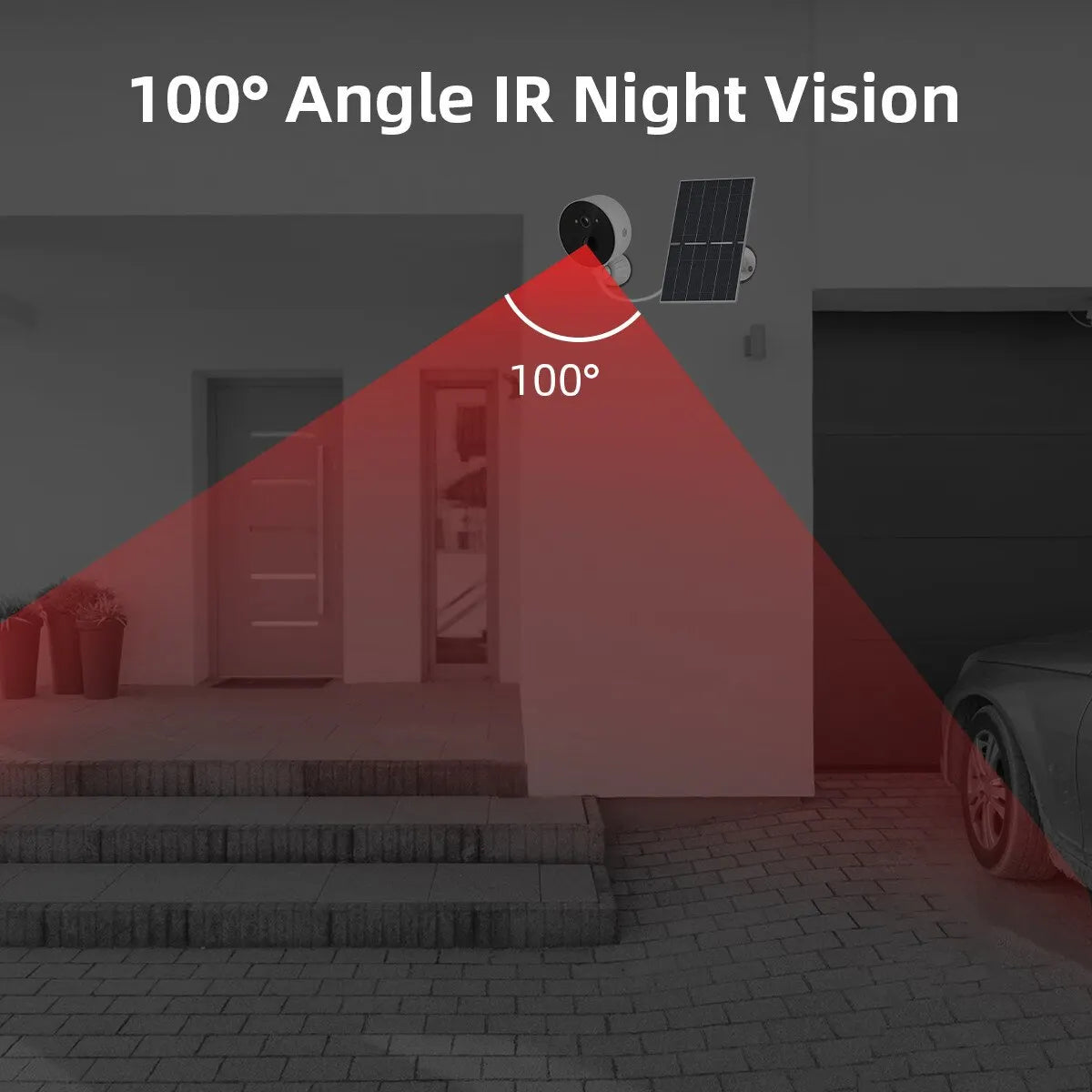 Wifi Solar Camera Outdoor 1080P - Supersell