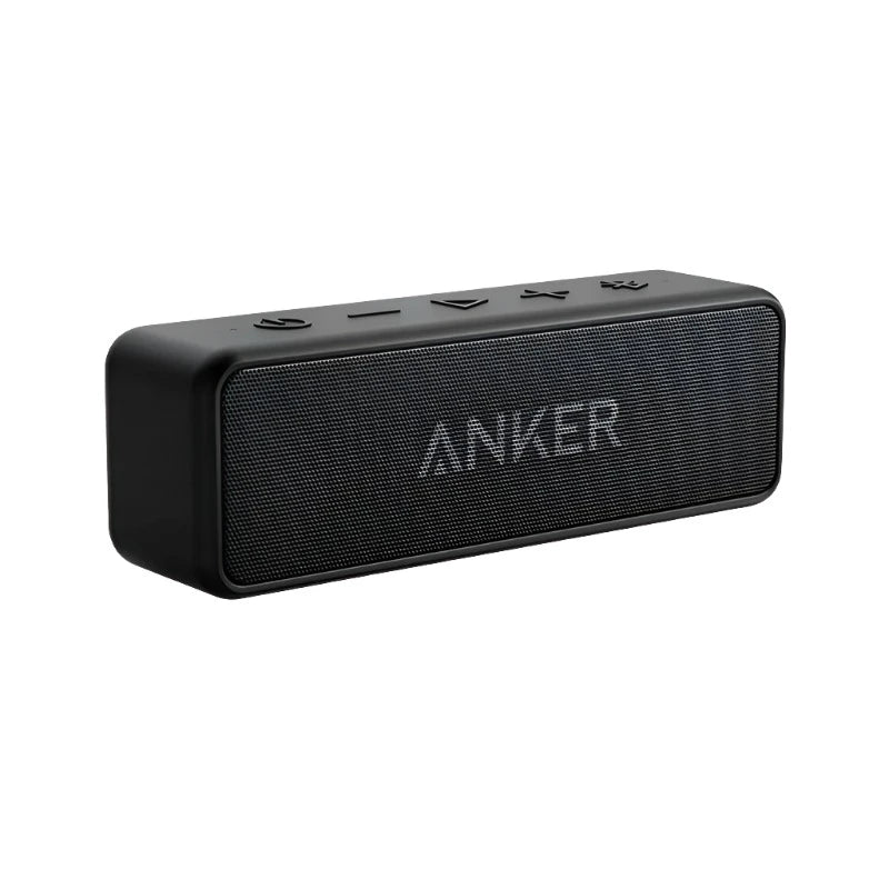 Anker Soundcore 2 Portable Wireless Bluetooth Speaker Better Bass 24-Hour Playtime 66ft Bluetooth Range IPX7 Water Resistance - Supersell