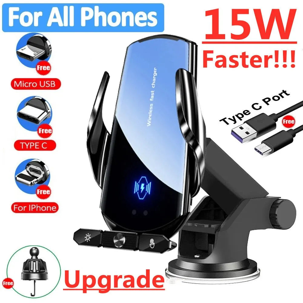 Car Wireless Charger Magnetic Holder - Supersell