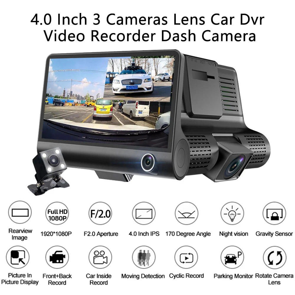 Car DVR 3 Dash Cam - Supersell