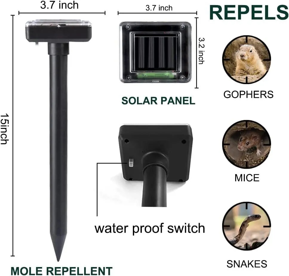 Solar Ultrasonic Repellent Buzzer - Supersell