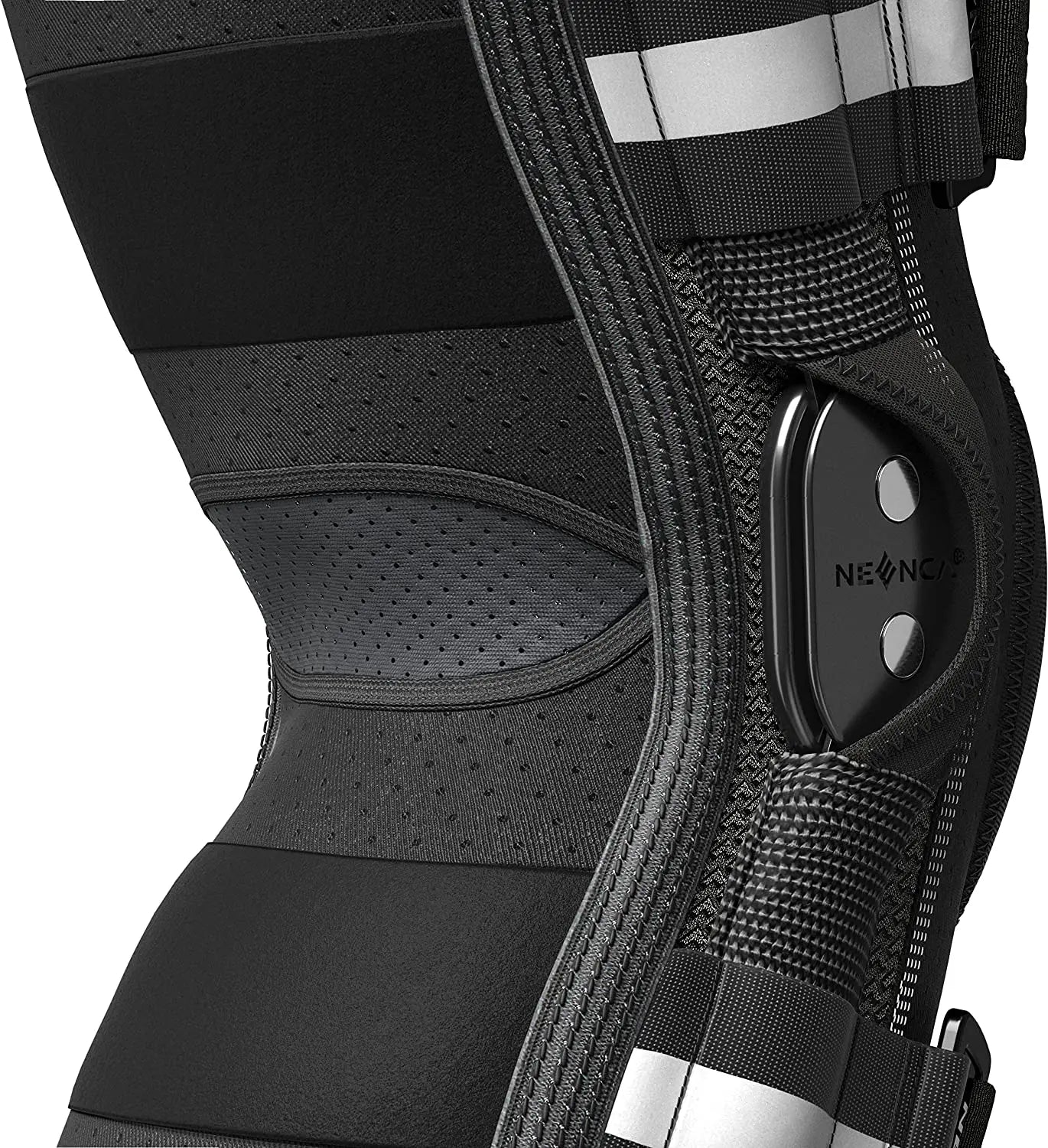 Hinged Knee Brace for Knee Pain Knee Support with Side Stabilizers Joint Pain Relief Arthritis Meniscus Tear ACL PCL - Supersell