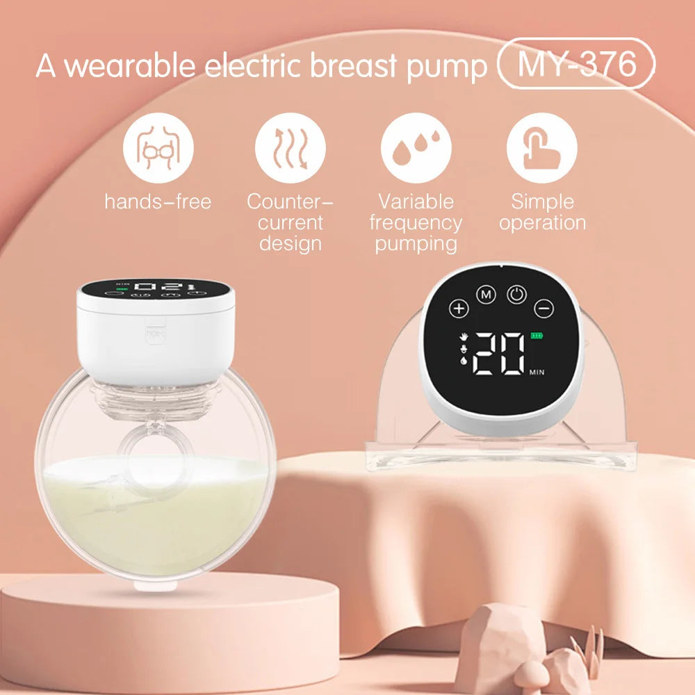 Wearable Breast Pump 180ML Capacity - Supersell 