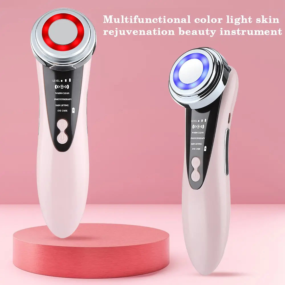 Multifunctional Facial Skin Care Massager Electric Facial Massage Device Clean Face Skin Rejuvenation Lifting Tighten - Supersell