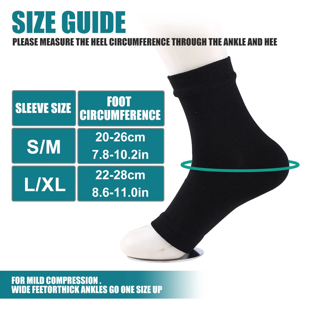 Neuropathy Socks for Men Women Soothe Compression Socks for Neuropathy Pain, Ankle Brace Plantar Fasciitis Swelling Relief - Supersell