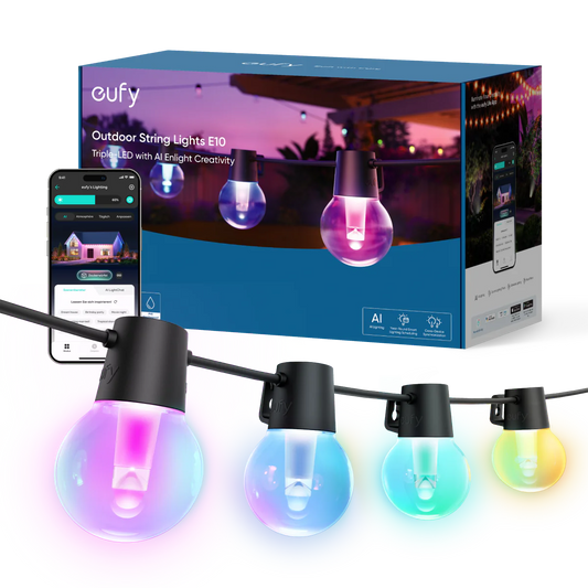 eufy Outdoor String Lights E10 - Supersell 